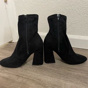 ASOS block booties